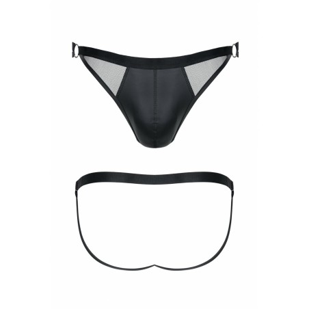 Tanga Demoniq Schwarz XL