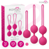 MORESSA - OSIAN SET PREMIUM SILIKON ROSA (Osian One - 51 g | Osian Two - 101 g | Osian Three 85 g)