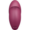SATISFYER - TAP & CLIMAX 1 AUFLEGVIBRATOR ROT