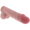 GET REAL - DELUXE REALISTISCHER PENIS MIT HODEN, EXTRA DICK, 34,5 CM