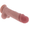 GET REAL - DELUXE REALISTIC PENIS WITH TESTICLES EXTRA THICK 23 CM