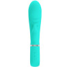 PRETTY LOVE - PRESCOTT MULTIFUNKTIONS-G-SPOT-VIBRATOR AQUA GREEN