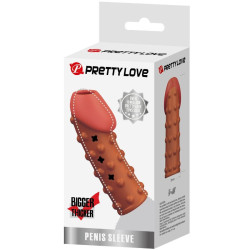 PRETTY LOVE - ENGE UND VOLUMINÖSE PENISHÜLLE NATURAL