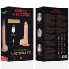 CYBER SILICOCK - FERNBEDIENUNG REALISTISCH MASTER HUCK 20.9 CM -O- 4 CM