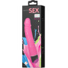 BAILE - BUNTER SEX REALISTISCHER VIBRATOR ROSA 23 CM