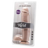 GET REAL - DILDO 25,5 CM MIT KUGELN VIBRATOR HAUT