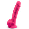 SILEXD - REALISTISCHER PENIS MODELL 18 ROSA VIBRATION + FERNBEDIENUNG LRS