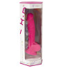 SILEXD - REALISTISCHER PENIS MODELL 18 ROSA VIBRATION + FERNBEDIENUNG LRS
