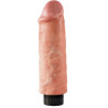 KING COCK - VIBRATORDILDO 15.24 CM NATÜRLICH
