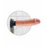 KING COCK - VIBRATORDILDO 20.32 CM NATÜRLICH