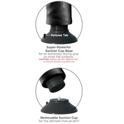 KING COCK - VIBRIERENDER DILDO MIT HODEN 23 CM SCHWARZ