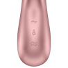 SATISFYER - HOT LOVER VIBRATOR ROSE & BEIGE