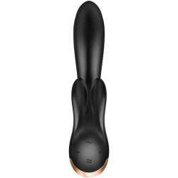 SATISFYER - DOUBLE FLEX VIBRATOR APP SCHWARZ
