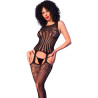 CHILIROSE - CR 4855 BODYSTOCKING SCHWARZ S/M
