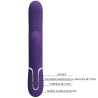PRETTY LOVE - PERLITA G-SPOT VIBRATOR 3 IN 1 MULTIFUNKTIONS-LILA