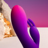 ROCKS-OFF - GLO-GIRL LILA RABBIT VIBRATOR