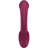 SATISFYER - G FOR GODDESS 2 RABBIT VIBRATOR FLASCHE BORDEAUX
