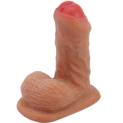 PRETTY LOVE - WARNELL ULTRA REALISTISCHER UND ELASTISCHER DILDO 9,5 CM MULATO