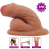 PRETTY LOVE - WARNELL ULTRA REALISTISCHER UND ELASTISCHER DILDO 9,5 CM MULATO