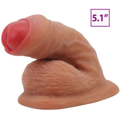 PRETTY LOVE - WARNELL ULTRA REALISTISCHER UND ELASTISCHER DILDO 9,5 CM MULATO