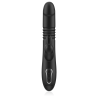 BLACK&SILVER - KENJI RABBIT-VIBRATOR UP & DOWN + WATCHME-FERNBEDIENUNG