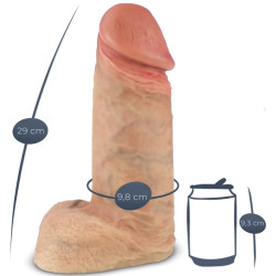 SILEXD - MODELL 1 XTREME PREMIUM SILIKON REALISTISCHER PENIS 28 CM