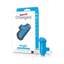 Charged FingO Fingervibrator in Blau The Screaming O Charged Blau