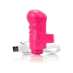 Charged FingO Fingervibrator in Pink The Screaming O Charged Rosa