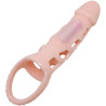 PRETTY LOVE - HARRISON PENIS EXTENDER COVER MIT VIBRATION UND RIEMEN 13.5 CM