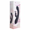 Rabbit Vibrator S Pleasures Schwarz Rosa (18,7 x 3,5 cm)