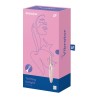 Gekrümmter Klitorisvibrator Satisfyer Hellrosa Rosa