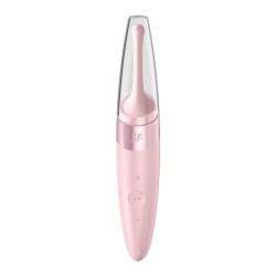 Gekrümmter Klitorisvibrator Satisfyer Hellrosa Rosa