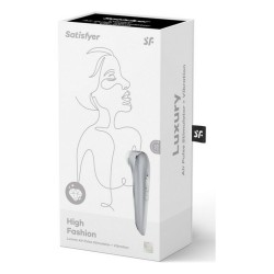 Klitoris-Sauger Satisfyer Luxury High Fashion Silberfarben