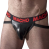 MACHO - MX25RC JOCK ROTES LEDER L