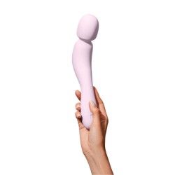 Vibrator Dame Com Wand Massager Quartz Weiß Rosa