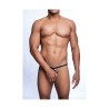 Tanga Mob Eroticwear Schwarz S/M