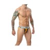 Tanga Mob Eroticwear Schwarz Orange S