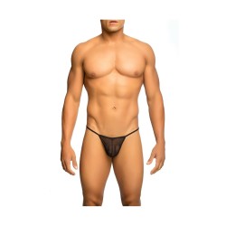 Tanga Mob Eroticwear Schwarz S/M