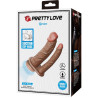 PRETTY LOVE - GORAN DOPPELDILDO REALISTISCHER NATÜRLICHER MULATO