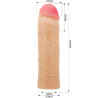 PRETTY LOVE - CHANE PENIS EXTENDER COVER FLEISCH