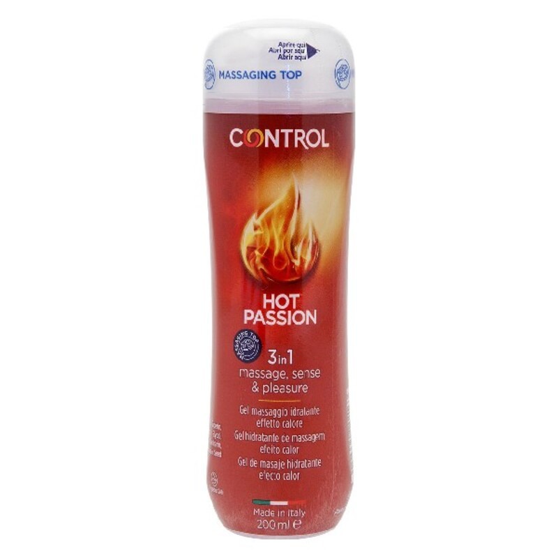 Massagegel Hot Passion Control (200 ml)