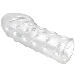 PRETTY LOVE - ENGE UND VOLUMINÖSE PENISHÜLLE TRANSPARENT