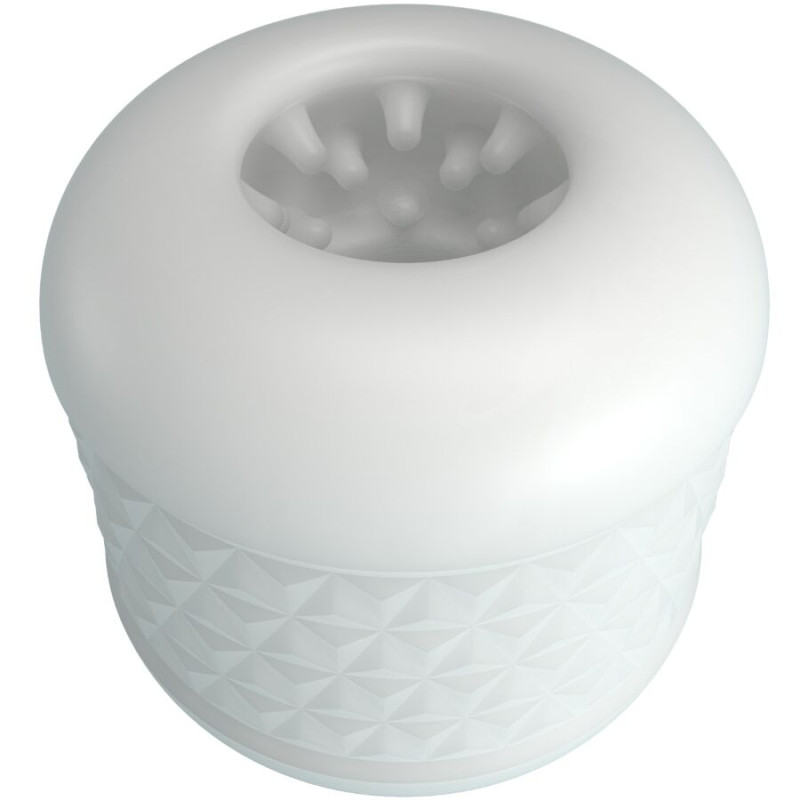 PRETTY LOVE - CRYSTLE MÄNNLICHER MASTURBATOR WEISS