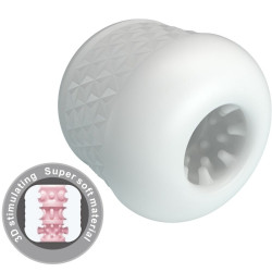 PRETTY LOVE - CRYSTLE MÄNNLICHER MASTURBATOR WEISS