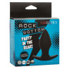 CALEXOTICS - ROCK BOTTOM PERFECT ANAL PLUG 10 VIBRATIONEN SILIKON SCHWARZ