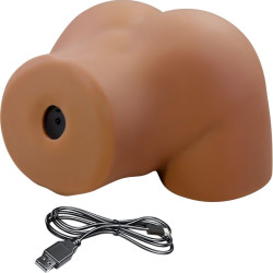 CRAZY BULL - GERIANN REALISTISCHER WEIBLICHER PO-VIBRATOR UND SAUGER MIT TON 5,5 KG