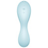 SATISFYER - CURVY TRINITY 5 AIR PULSE STIMULATOR & VIBRATOR APP BLAU