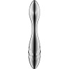 SATISFYER - PURE GRAVITY 3 EDELSTAHL DOPPELENDELLER DILDO