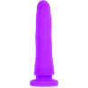 DELTA CLUB - TOYS LILA DILDO MEDIZINISCHES SILIKON 23 CM -O- 4.5 CM