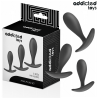 ADDICTED TOYS - 3ER-SET ANALPLUG MODELL 2